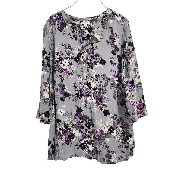 croft & barrow Tops - Croft & Barrow Floral Top - Women's Size XL - Excellent!